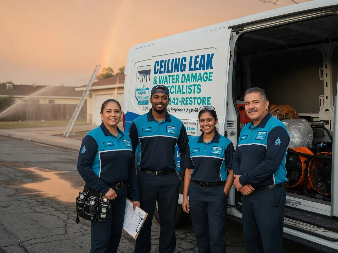 Ceiling Leak Cleanup company in Colver, PA